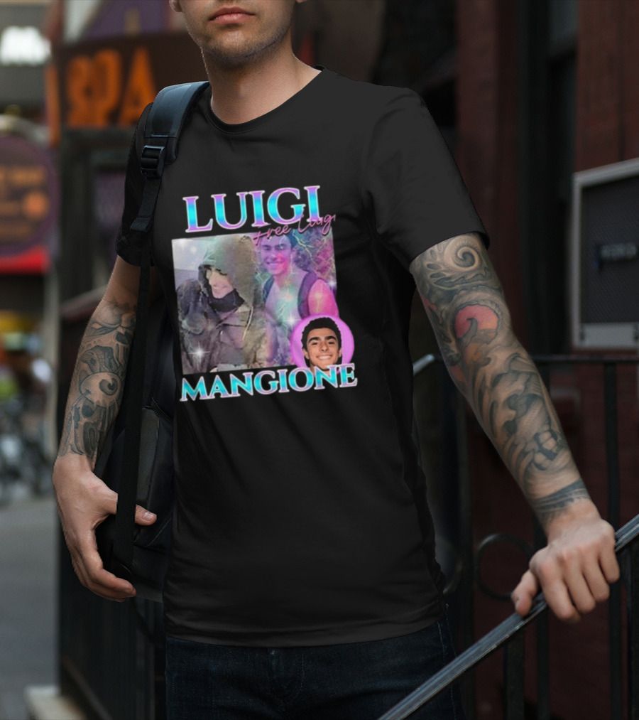 LUIGI Mangione Free Luigi T-Shirt