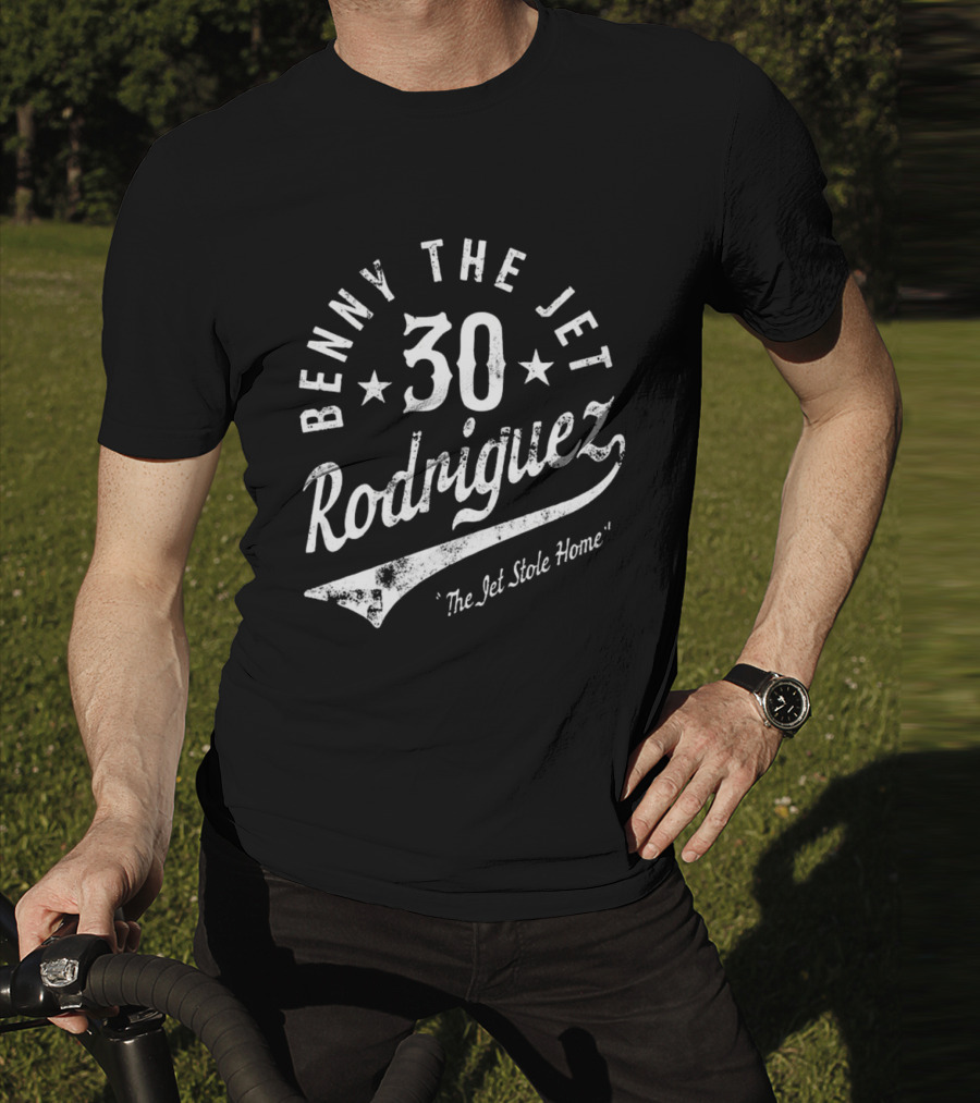Benny The Jet Rodriguez 30 The Jet Stole Home T-Shirt