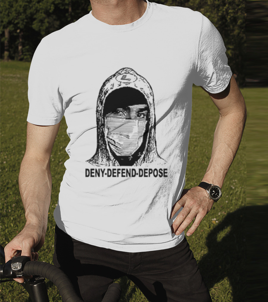 Deny Defend Depose The UnaShooter Luigi Mangione T-Shirt