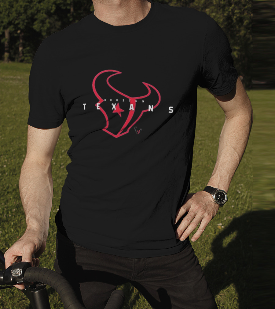 Houston Texans Coordinate Bulls Head T-Shirt