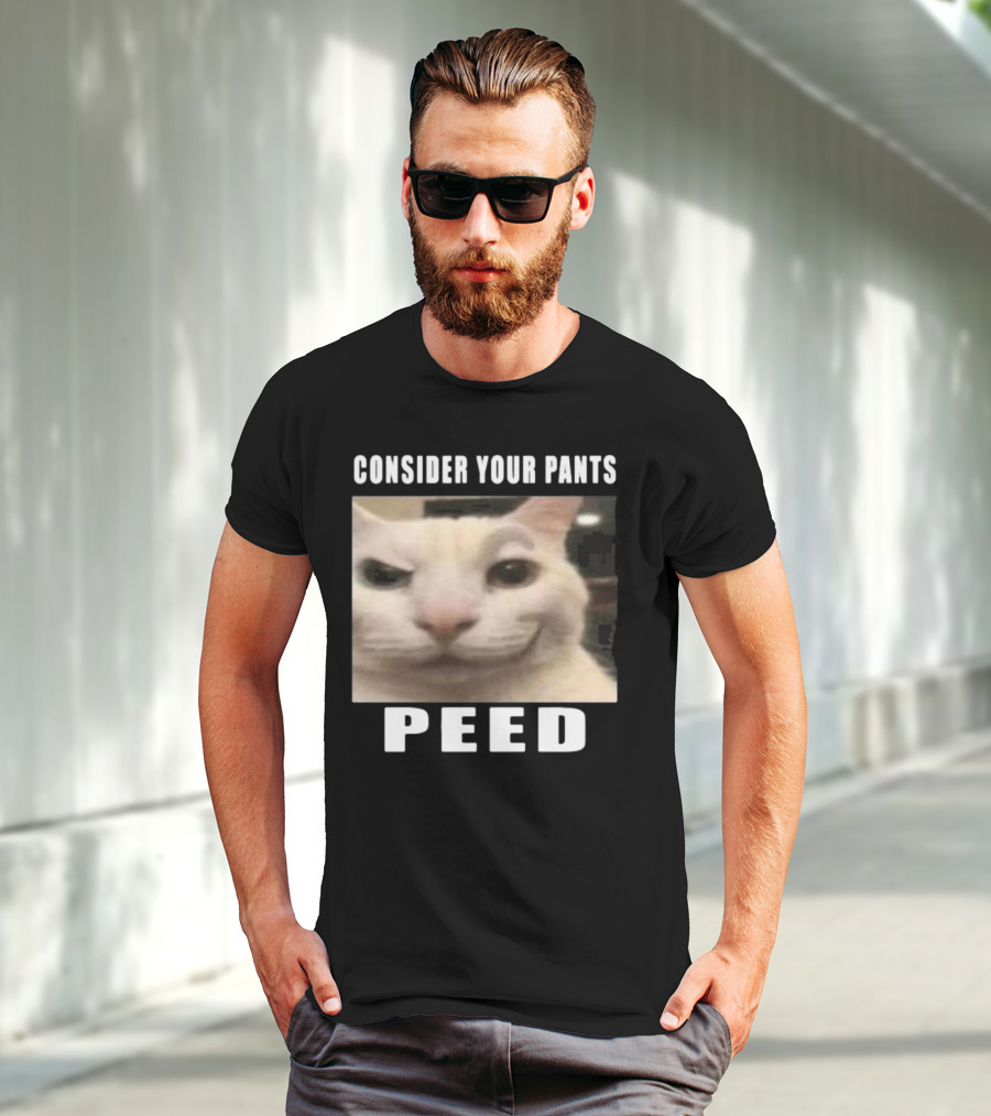 CONSIDER YOUR PANTS PEED CAT MEME T-Shirt