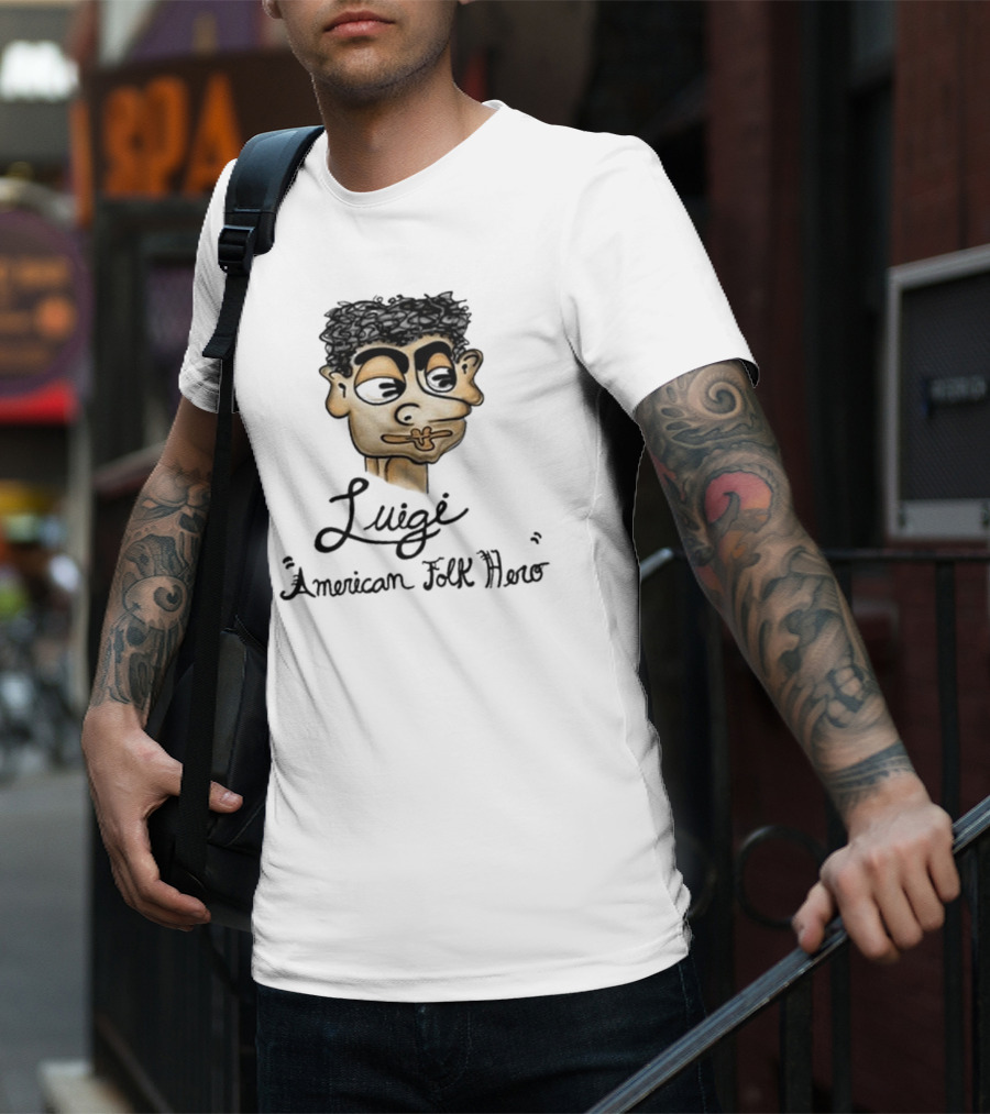 Luigi American Folk Hero Italian American Legend T-Shirt