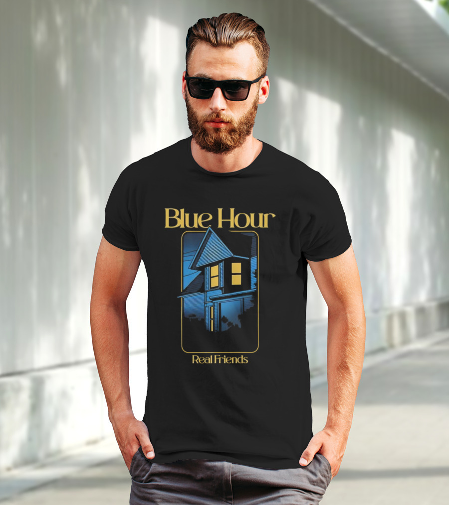 Real Friends Blue Hour House Tour T-Shirt