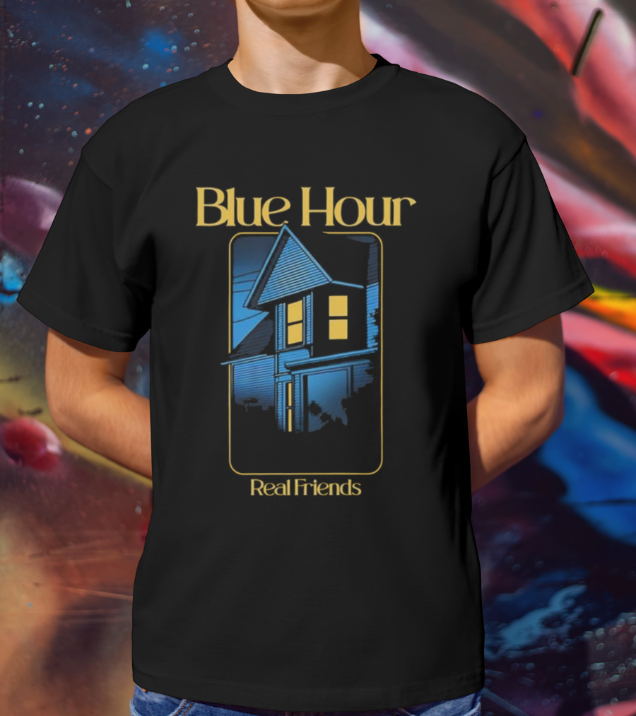 Real Friends Blue Hour House Tour T-Shirt