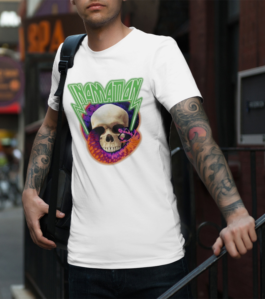In4mation Skull Snake Iconic T-Shirt