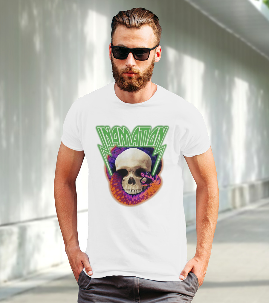 In4mation Skull Snake Iconic T-Shirt