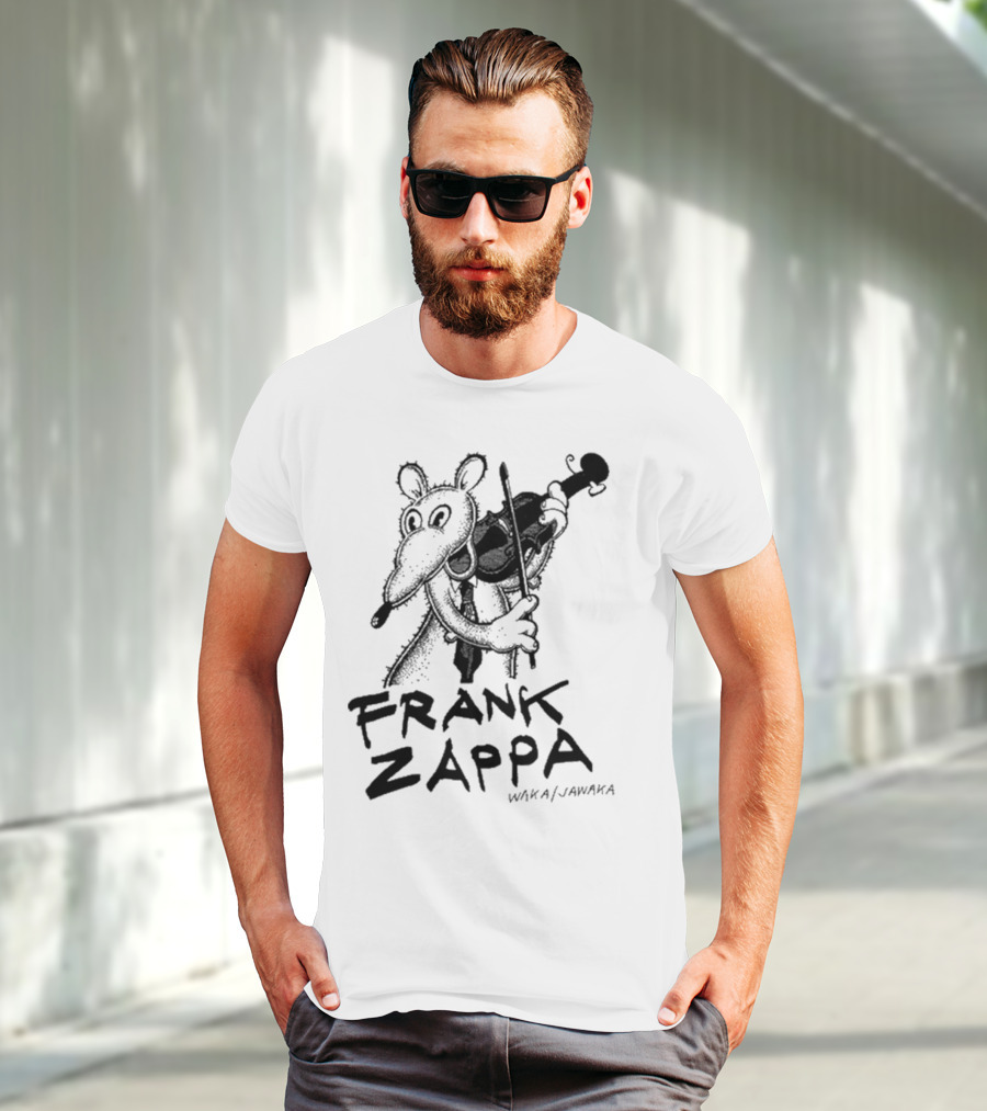 Frank Zappa Waka Jawaka Rat Violin T-Shirt