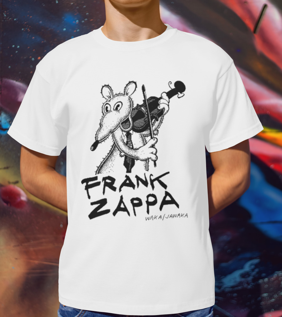 Frank Zappa Waka Jawaka Rat Violin T-Shirt