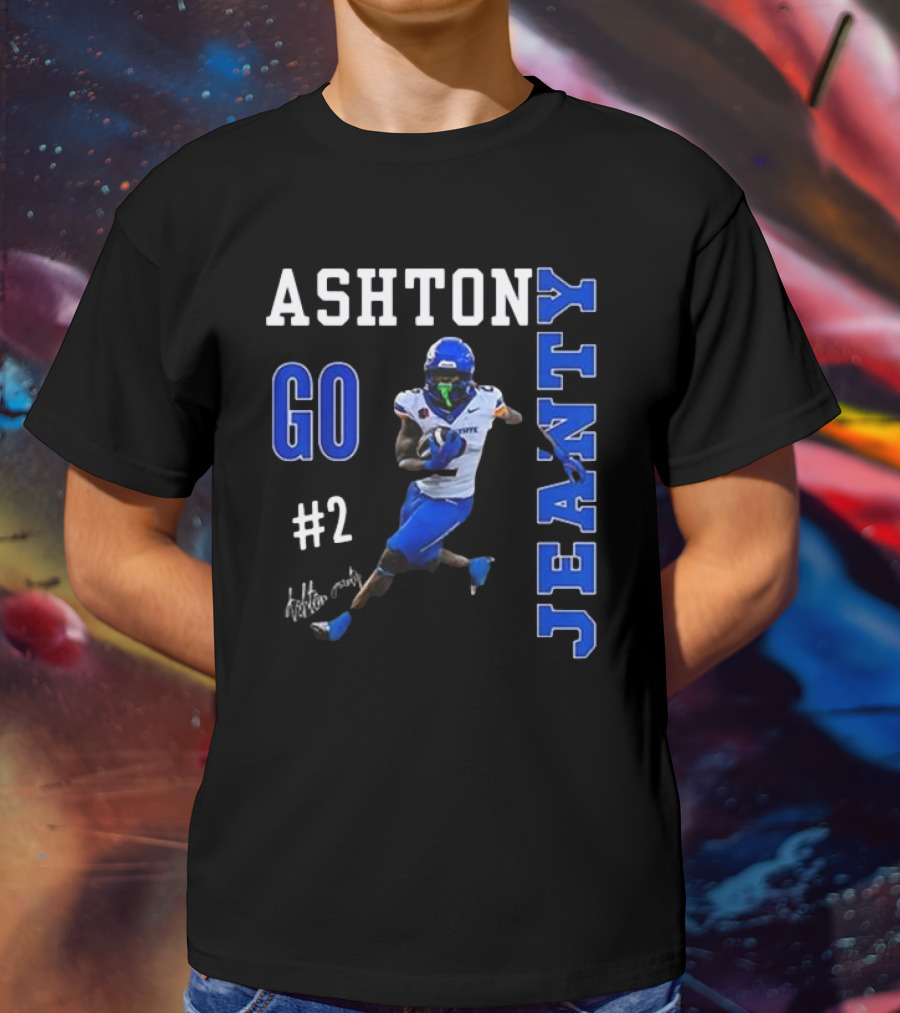 ASHTON GO JEANTY #2 Signature T-Shirt