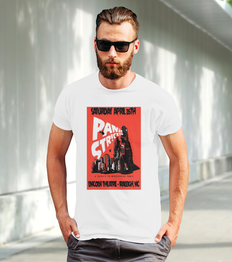Saturday April 26th Panic Stricken A Tribute To Widespread Panic Lincoln Theatre Raleigh NC T-Shirt