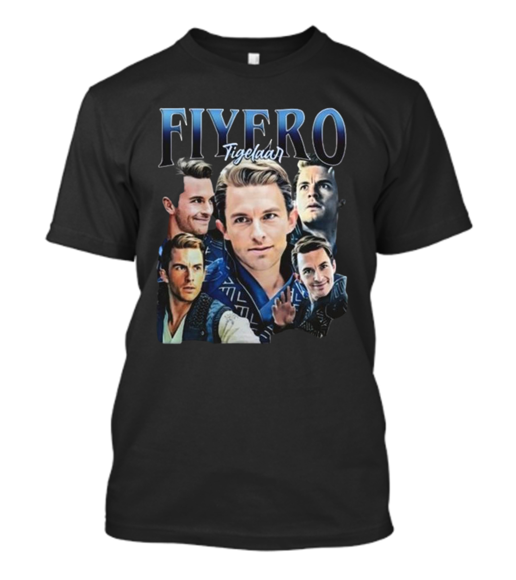 Fiyero Tigelaar Retro 90s Bootleg T-Shirt