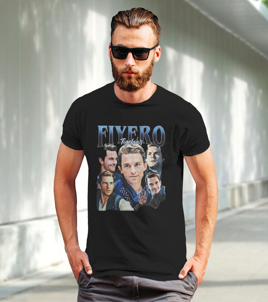 Fiyero Tigelaar Retro 90s Bootleg T-Shirt