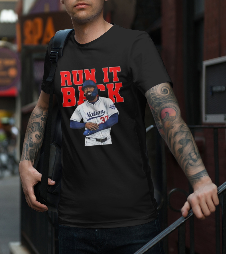 Teoscar Hernández Run It Back Nation 37 Los Angeles Baseball Collection T-Shirt