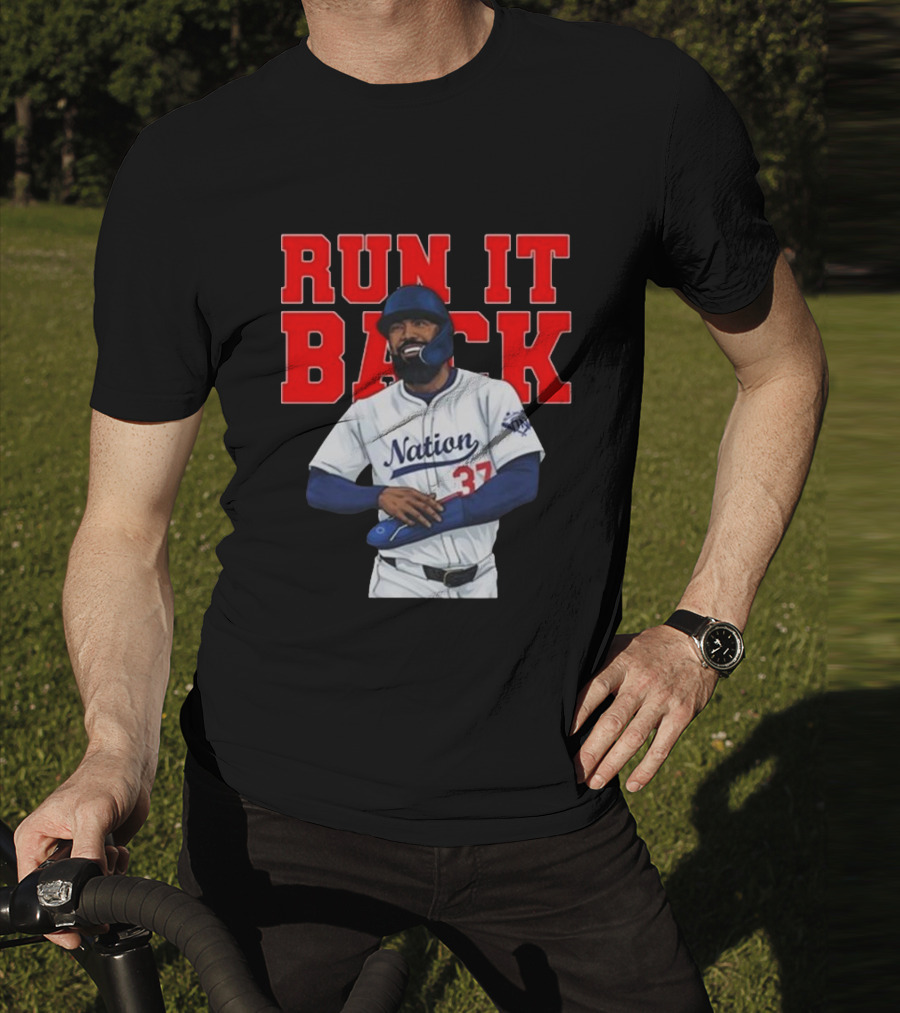Teoscar Hernández Run It Back Nation 37 Los Angeles Baseball Collection T-Shirt