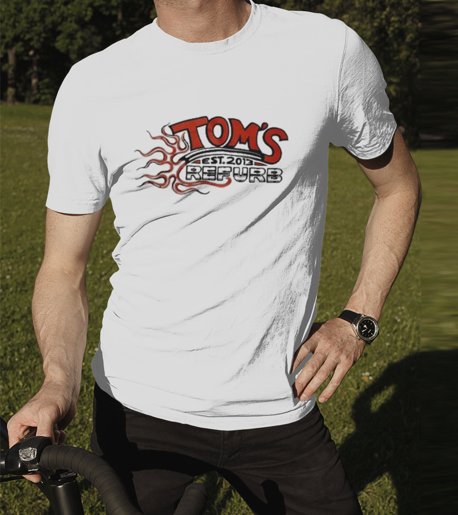 Tom’s Refurb Est. 2013 Flame T-Shirt