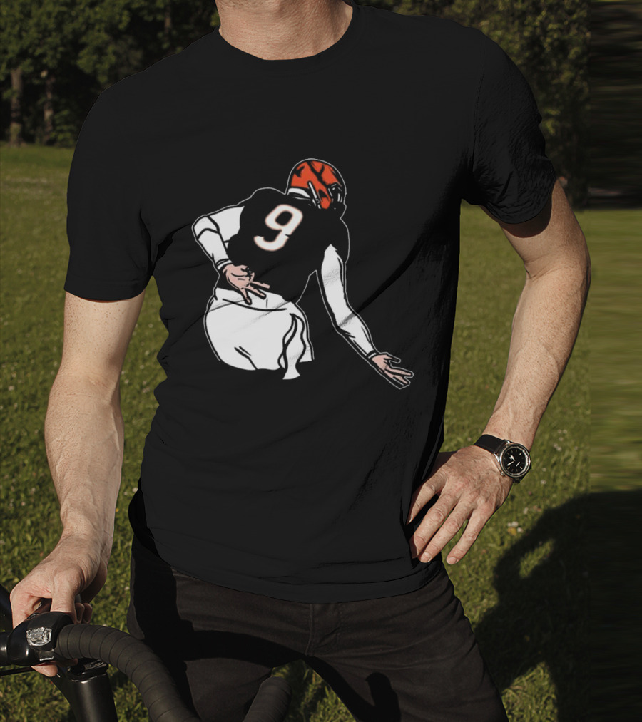 Joe Griddy Joe Burrow Number 9 Cincinnati Bengals Football T-Shirt