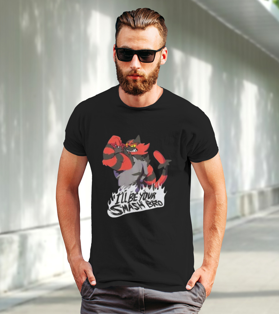 Incineroar I'll Be Your Smash Bro Super Smash Bros T-Shirt