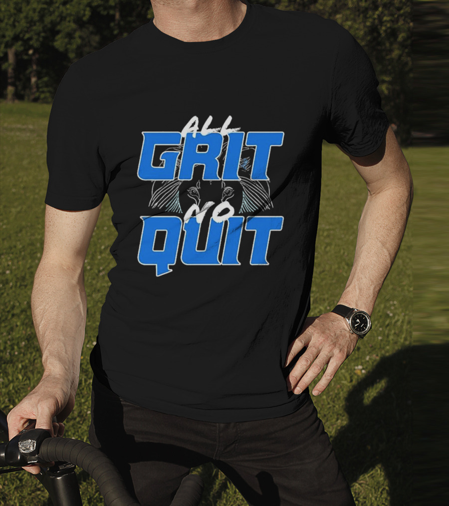 Detroit Lions Grit No Quit Football Determination T-Shirt