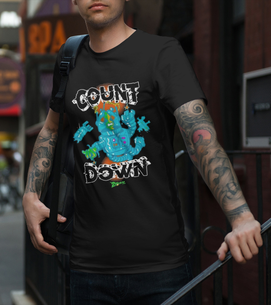 COUNTDOWN Insomniac Robot T-Shirt