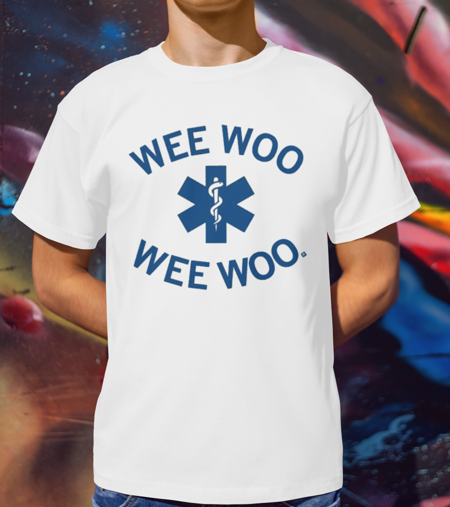 Wee Woo Wee Woo Star Of Life T-Shirt