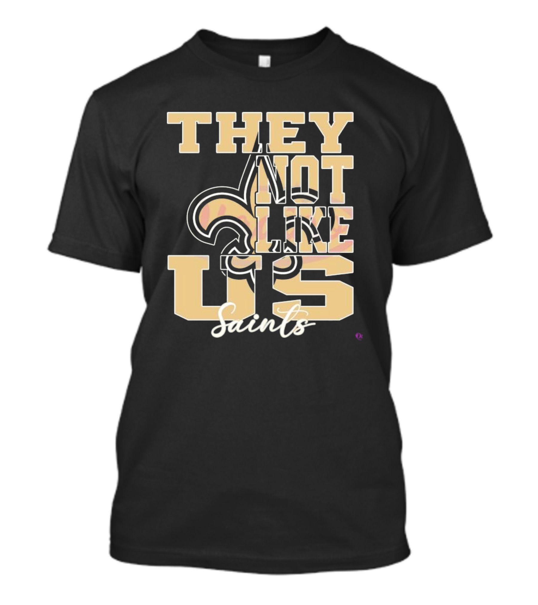 They Not Like Us Saints Fleur-de-Lis NFL Football 2025 T-Shirt