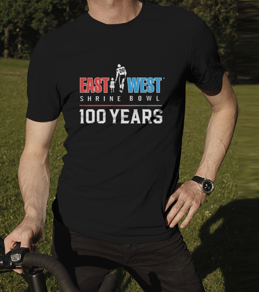 East West Shrine Bowl 2025 Celebrating 100 Years T-Shirt