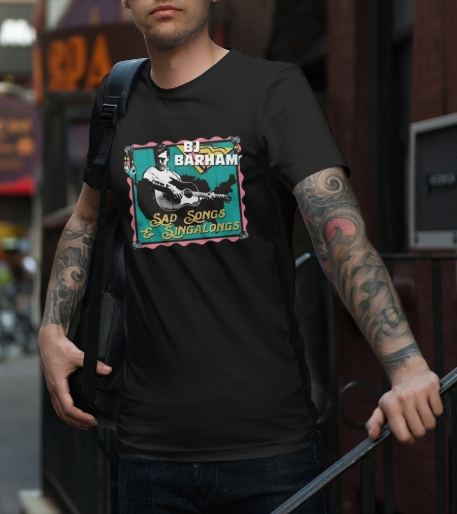 BJ Barham Sad Songs And Singalongs American Aquarium T-Shirt