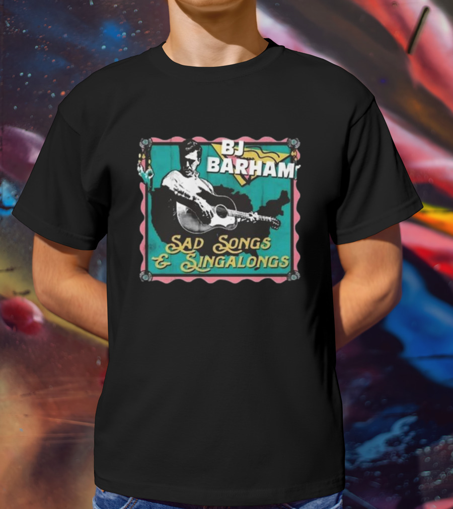 BJ Barham Sad Songs And Singalongs American Aquarium T-Shirt