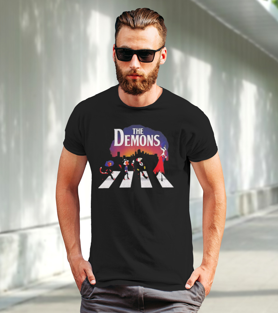 Hazbin Hotel Demons Walking Crosswalk T-Shirt