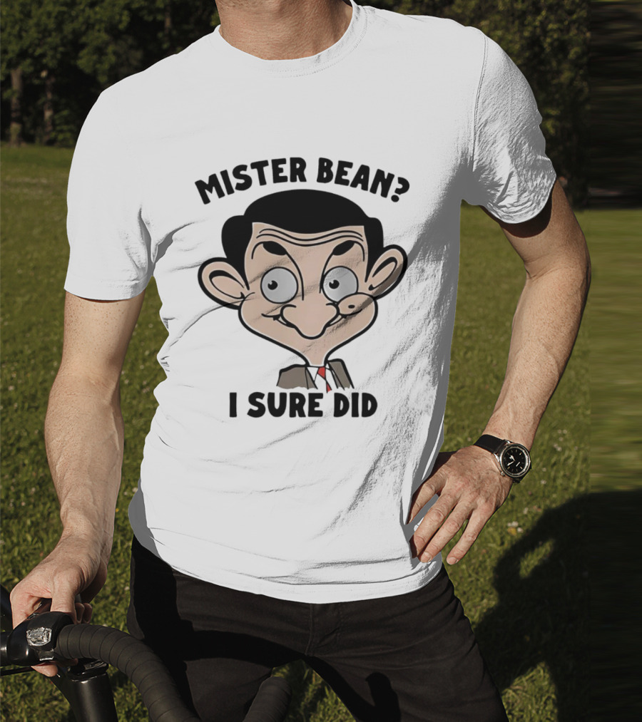 Mister Bean I Sure Did Face T-Shirt