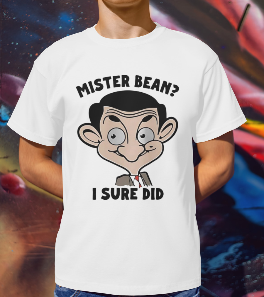 Mister Bean I Sure Did Face T-Shirt