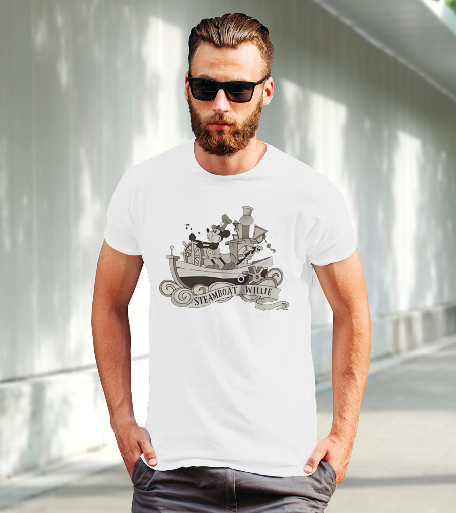 Steamboat Willie Steamboat Willie 1928 Vintage Classic T-Shirt