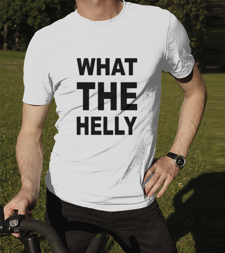 1 800 Wthelly Hotline Humor Statement Phone Graphic T-Shirt