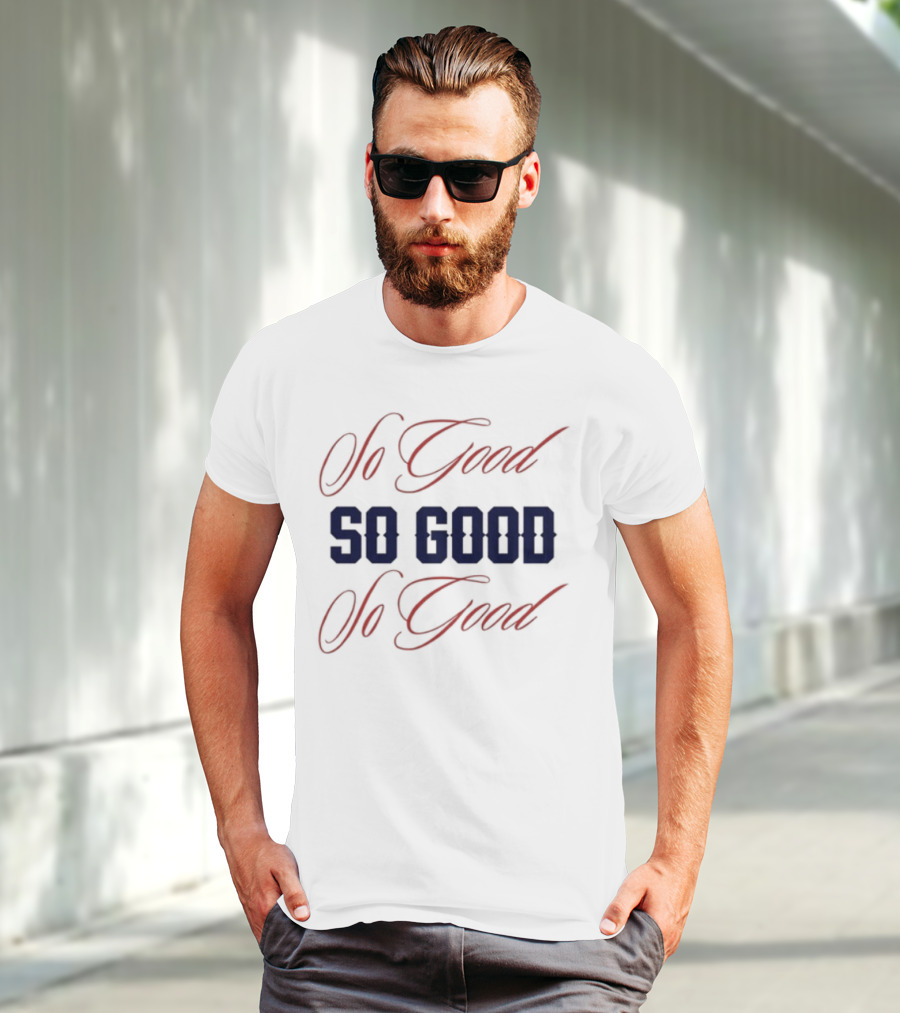So Good So Good Boston 1987 8th Inning T-Shirt
