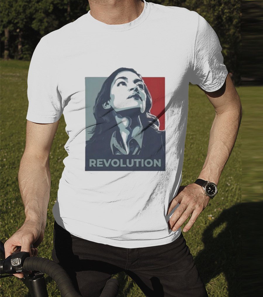 Alexandria Ocasio-Cortez AOC Revolution Inspiration T-Shirt