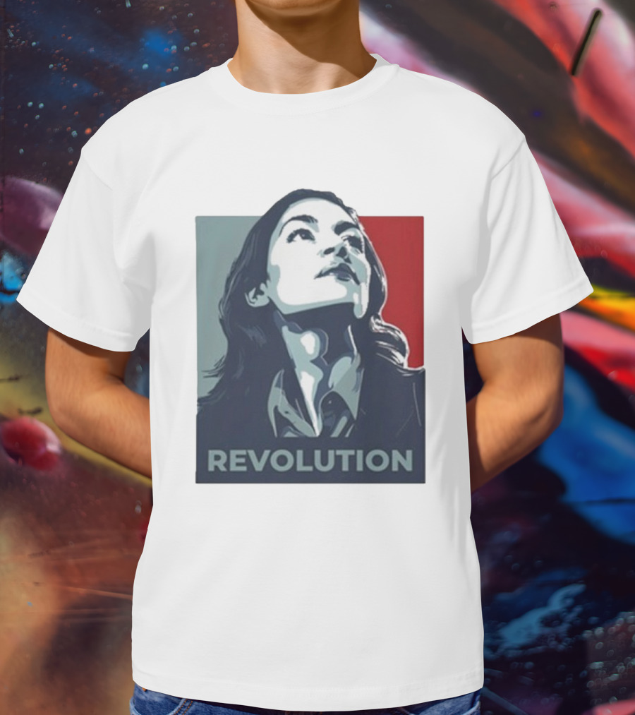 Alexandria Ocasio-Cortez AOC Revolution Inspiration T-Shirt