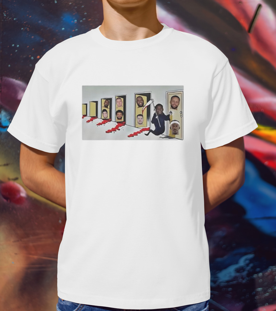Anthony Edwards Grim Reaper NBA Players Meme T-Shirt
