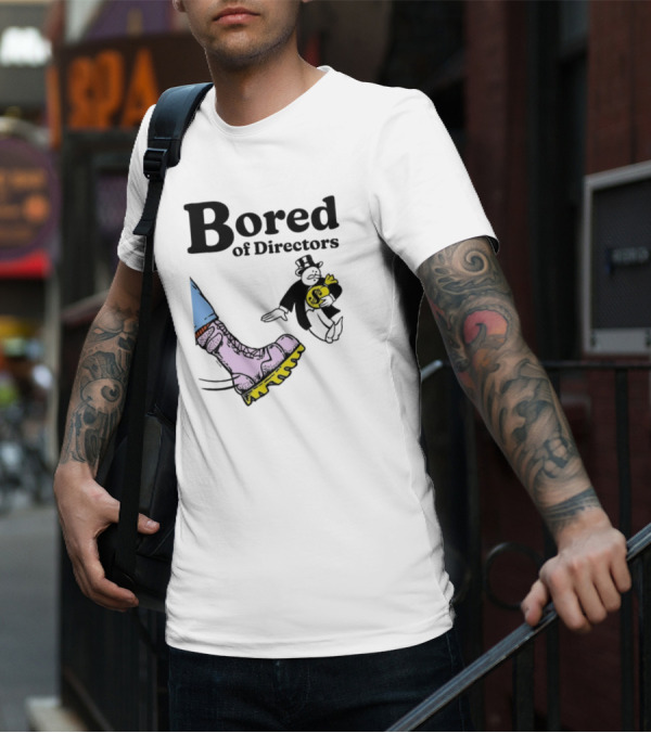 Bored Of Directors Stomp Boot Money Bag T-Shirt