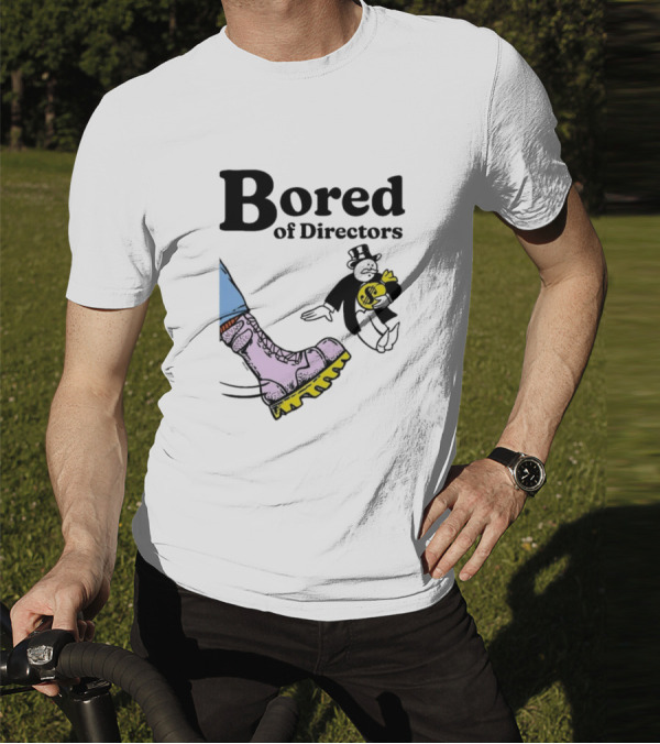 Bored Of Directors Stomp Boot Money Bag T-Shirt