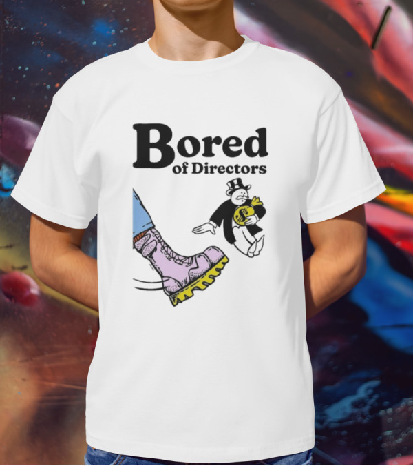 Bored Of Directors Stomp Boot Money Bag T-Shirt