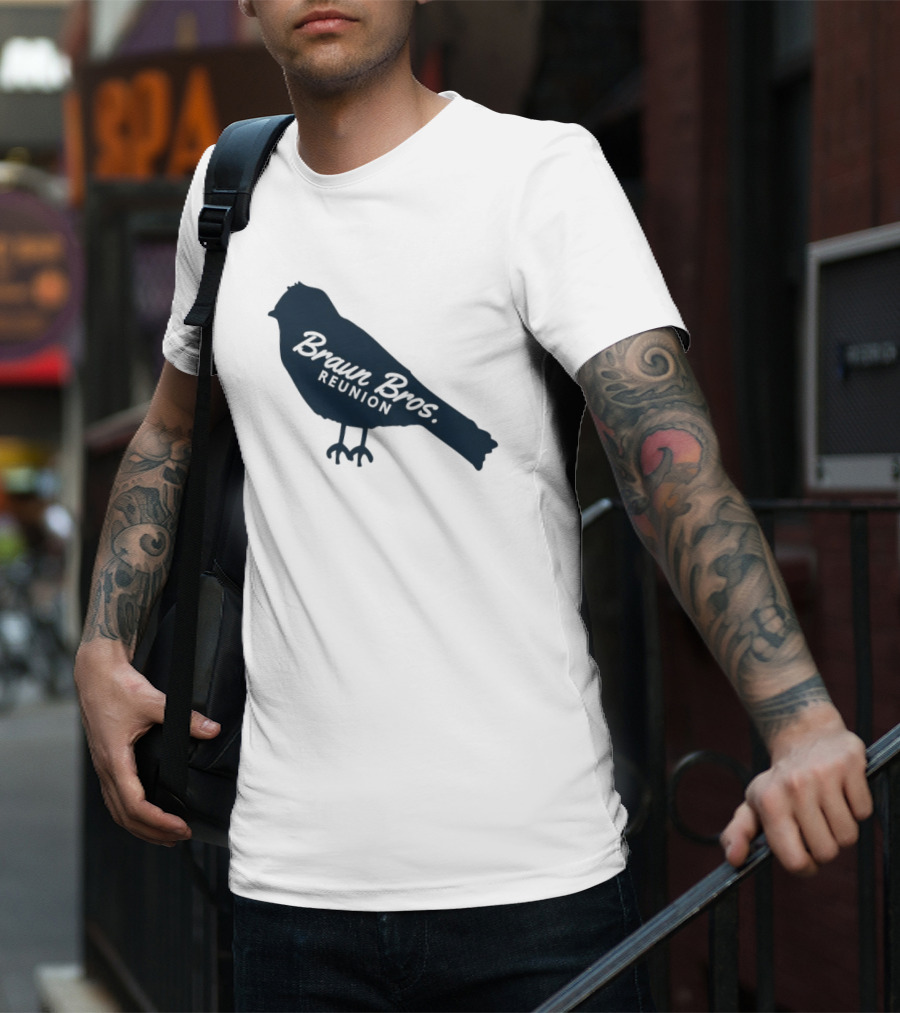 Braun Bros Reunion Bird Silhouette T-Shirt