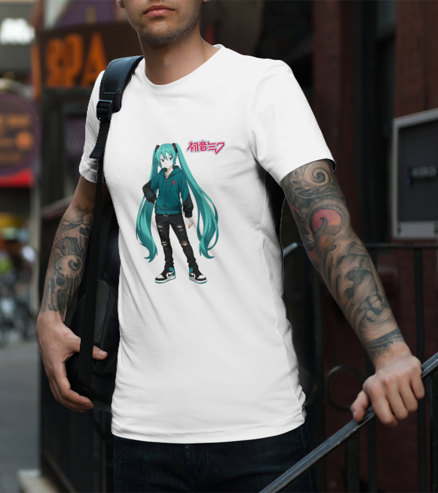 初音ミク Atlanta Miku Character T-Shirt