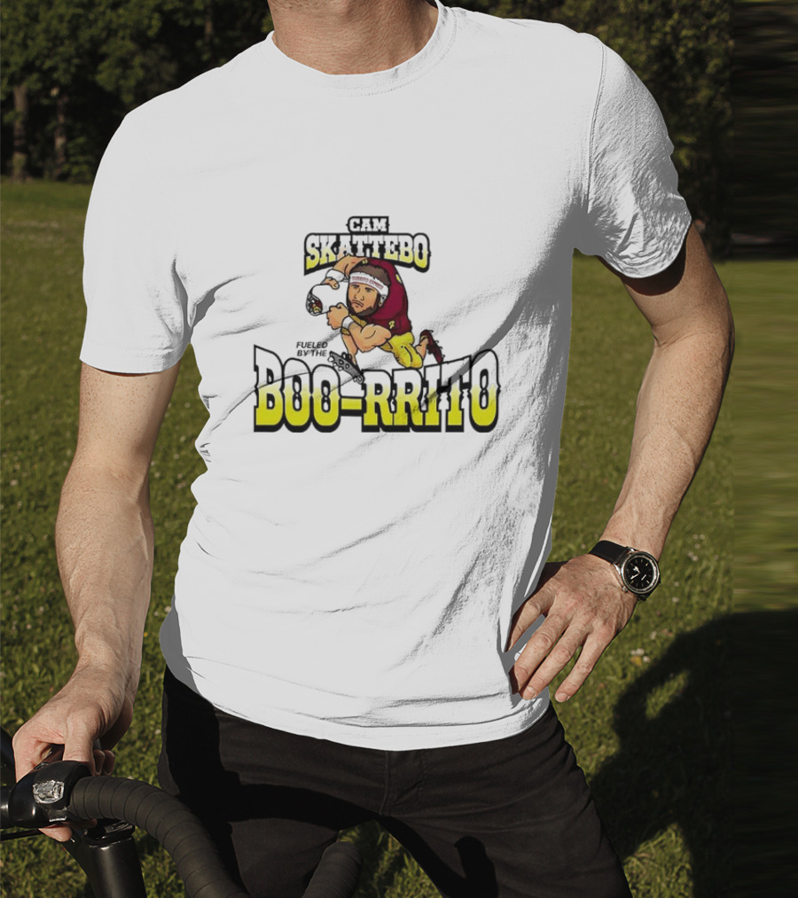 Cam Skattebo Boo-Rrito Football Tackle Motivated By Burrito T-Shirt