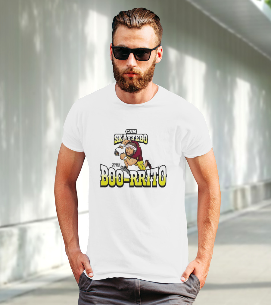 Cam Skattebo Boo-Rrito Football Tackle Motivated By Burrito T-Shirt