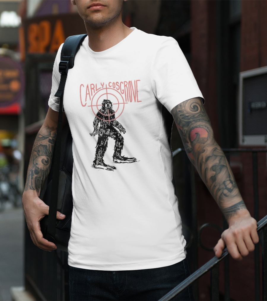 Carly Cosgrove Bigfoot Targeted Silhouette T-Shirt