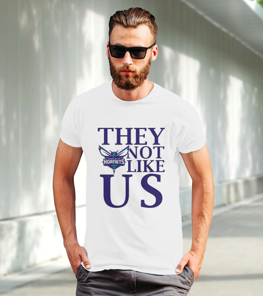 Charlotte Hornets They Not Like Us T-Shirt