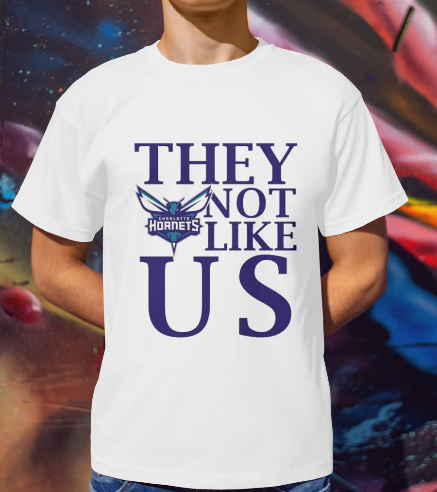 Charlotte Hornets They Not Like Us T-Shirt