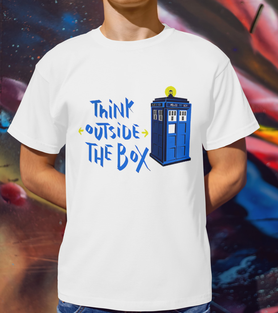 Think Outside The Box Doctor Who Tardis T-Shirt