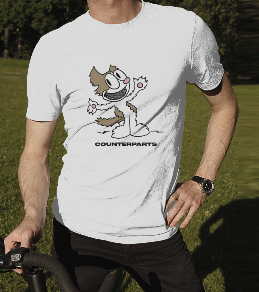 Counterparts Kuma Is My Bias Cute Bear Face T-Shirt