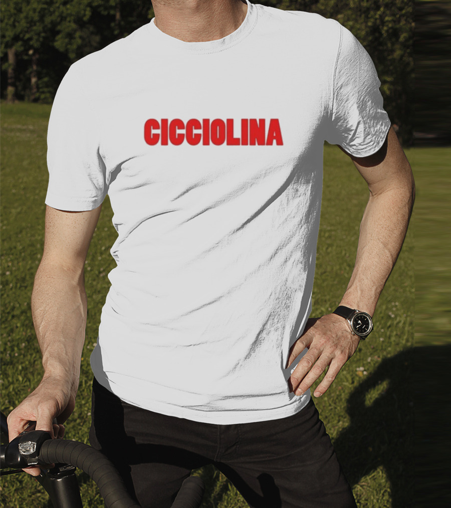 Erika Vikman Cicciolina Red Bold Statement T-Shirt